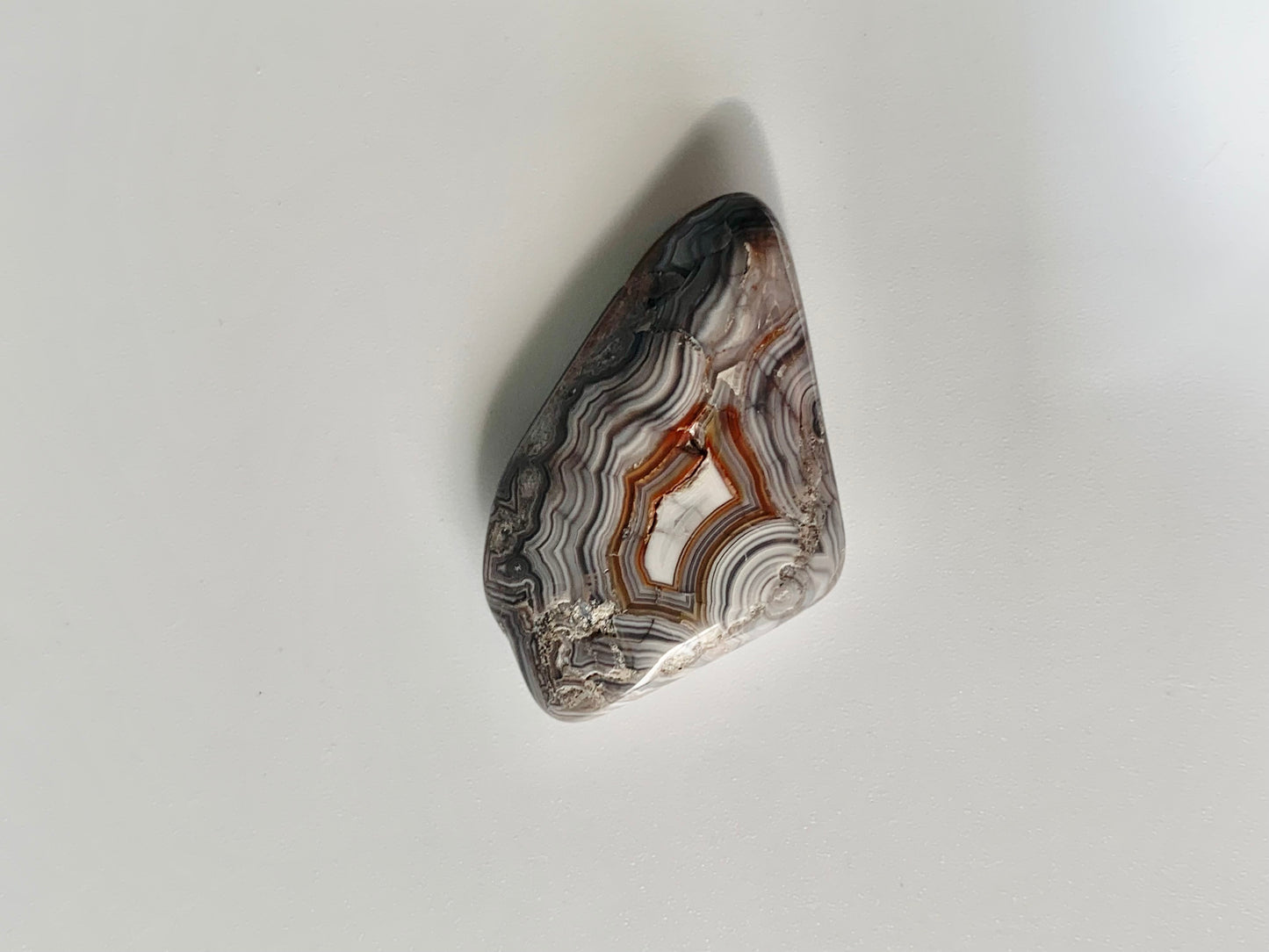 Crazy Lace Agate, tumble
