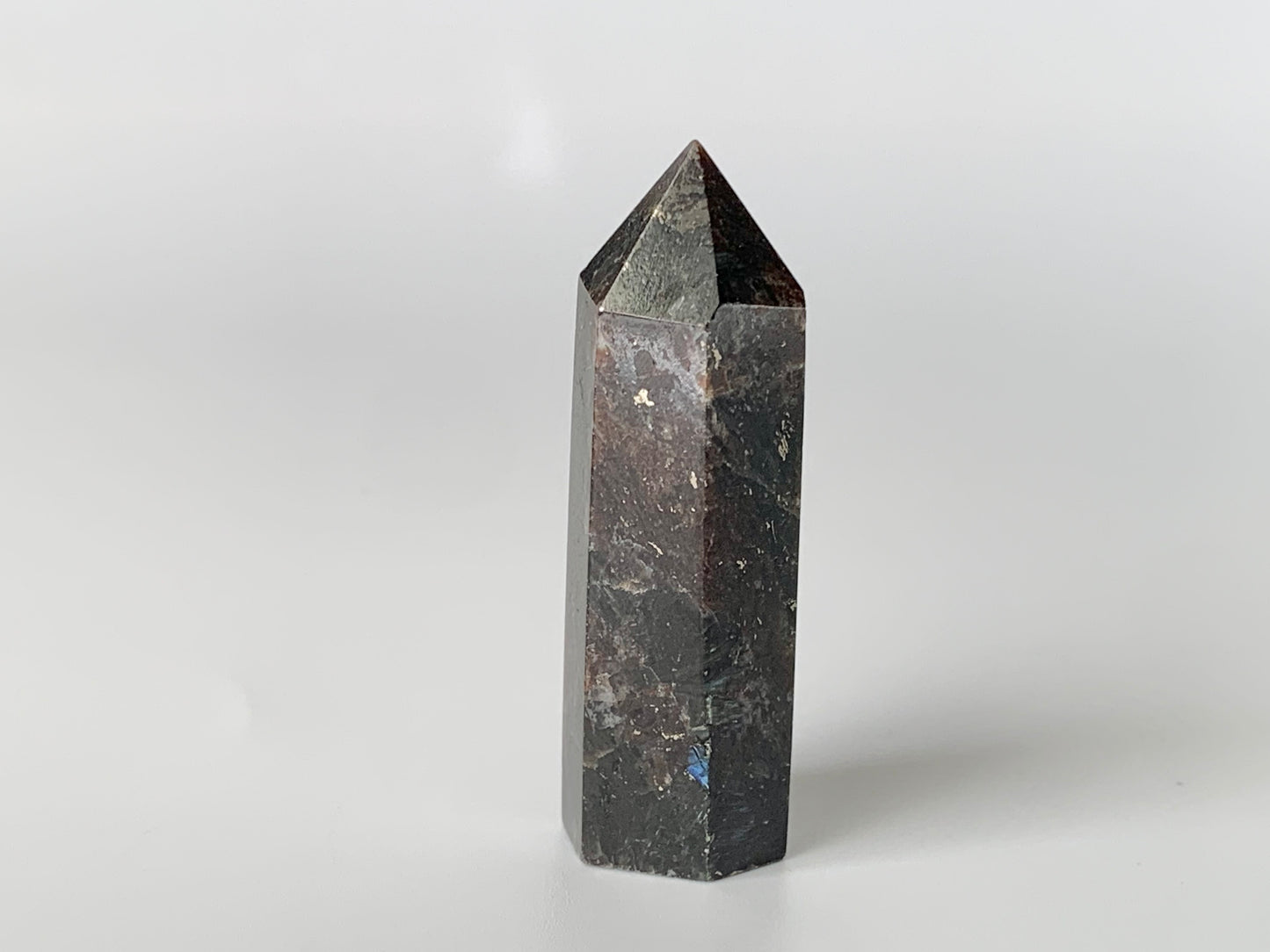 Garnet and Astrophyllite Tower