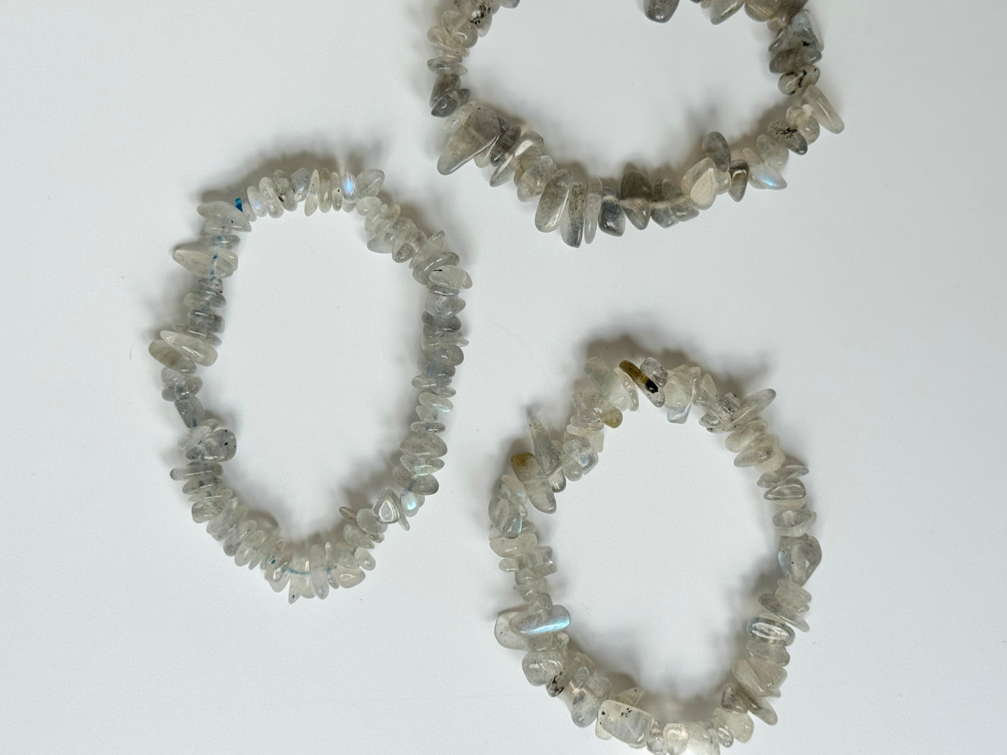 Labradorite Chip Bead Bracelet