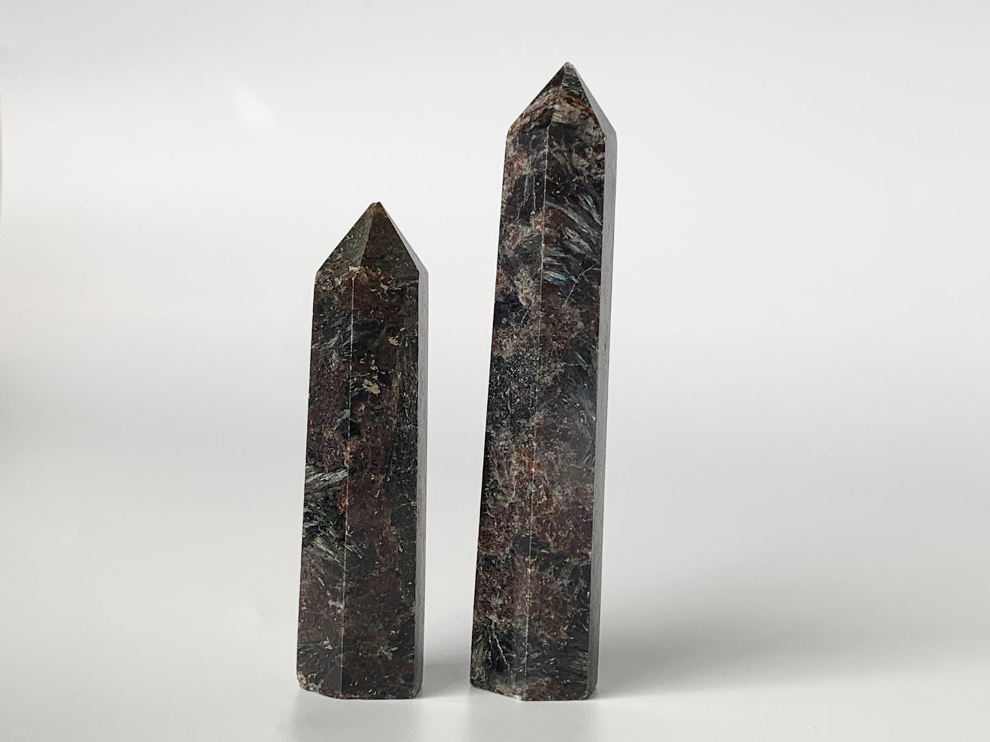 Garnet and Astrophyllite Tower