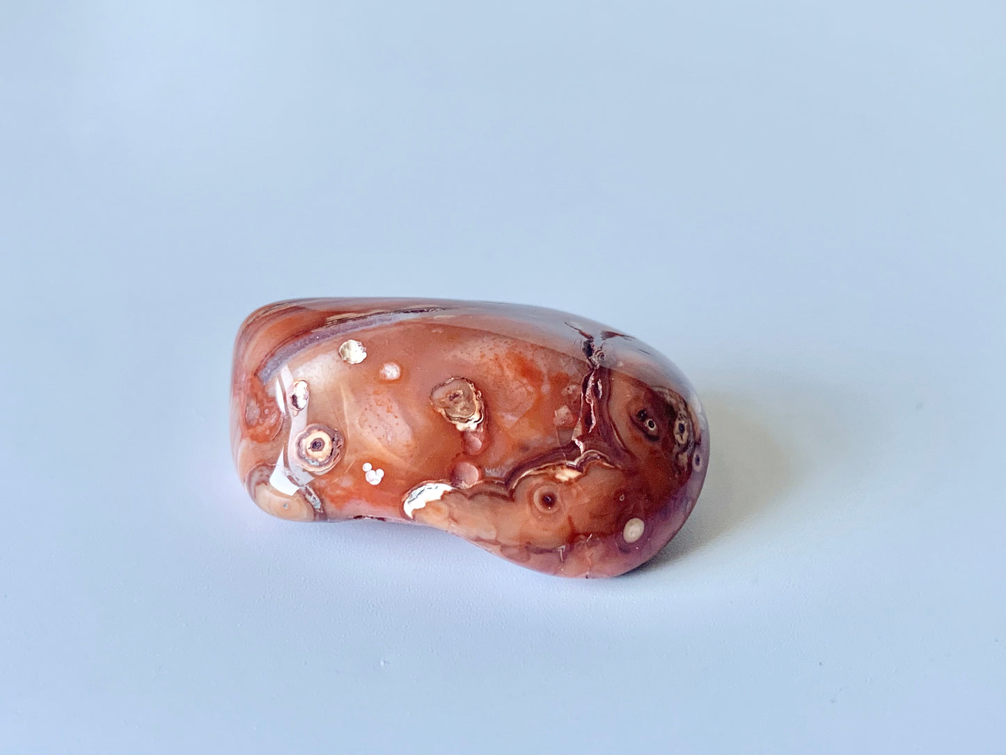 Bahia Agate, Tumble