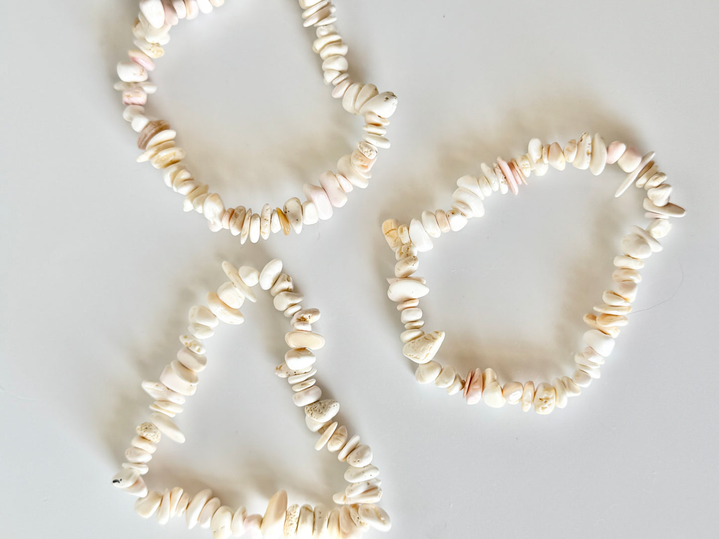 Abalone Shell Chip Bead Bracelet