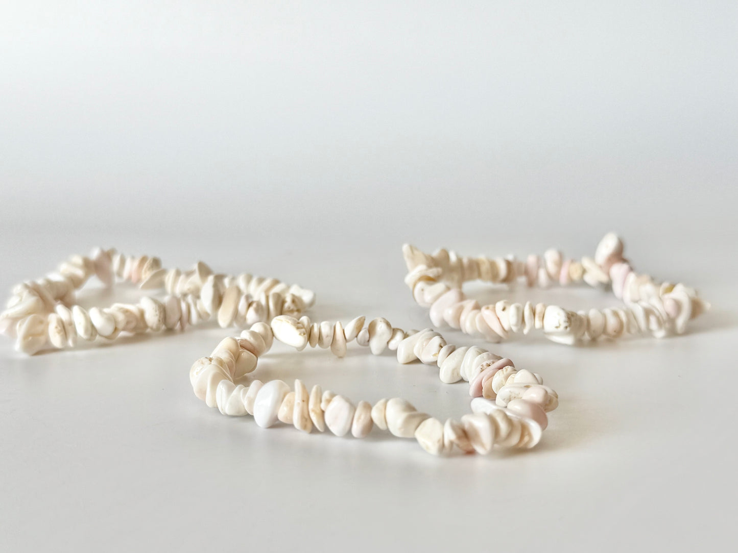 Abalone Shell Chip Bead Bracelet