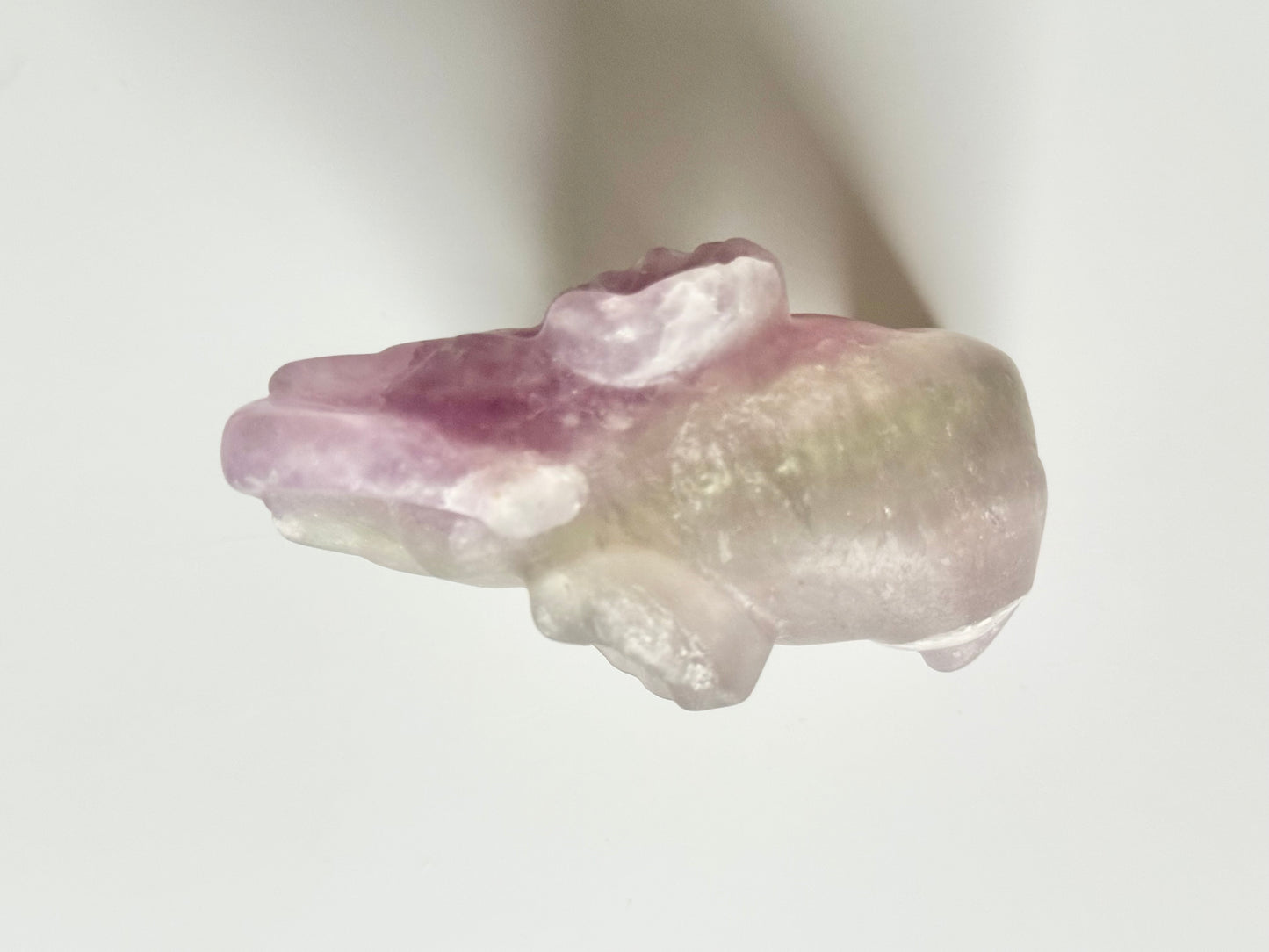 Fluorite Elephant Carving