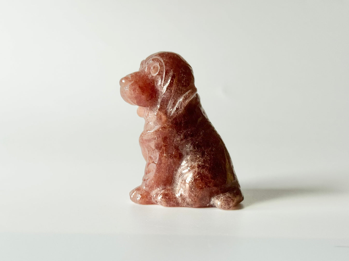 Sitting Dog Carving