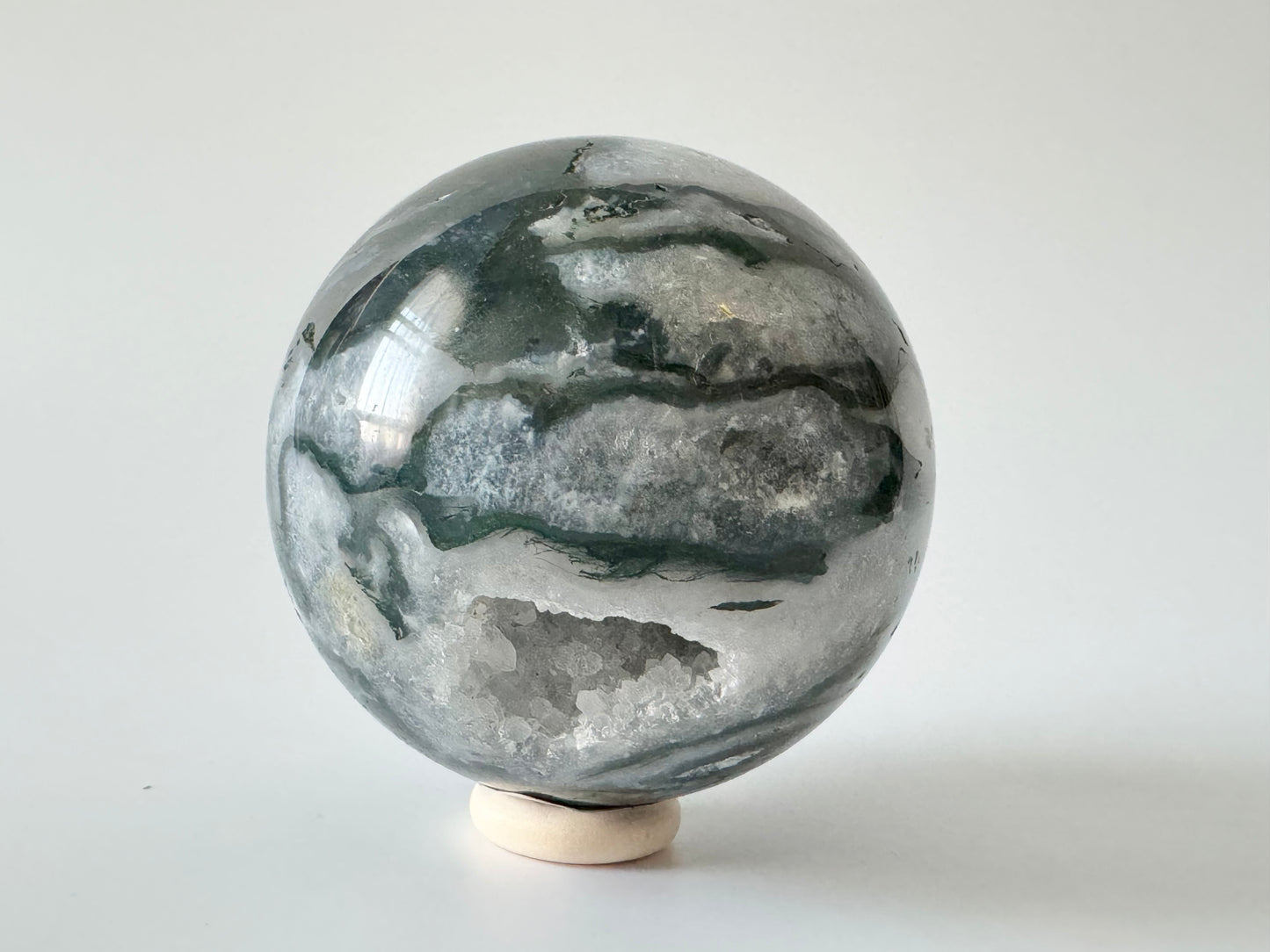 Moss Agate Sphere