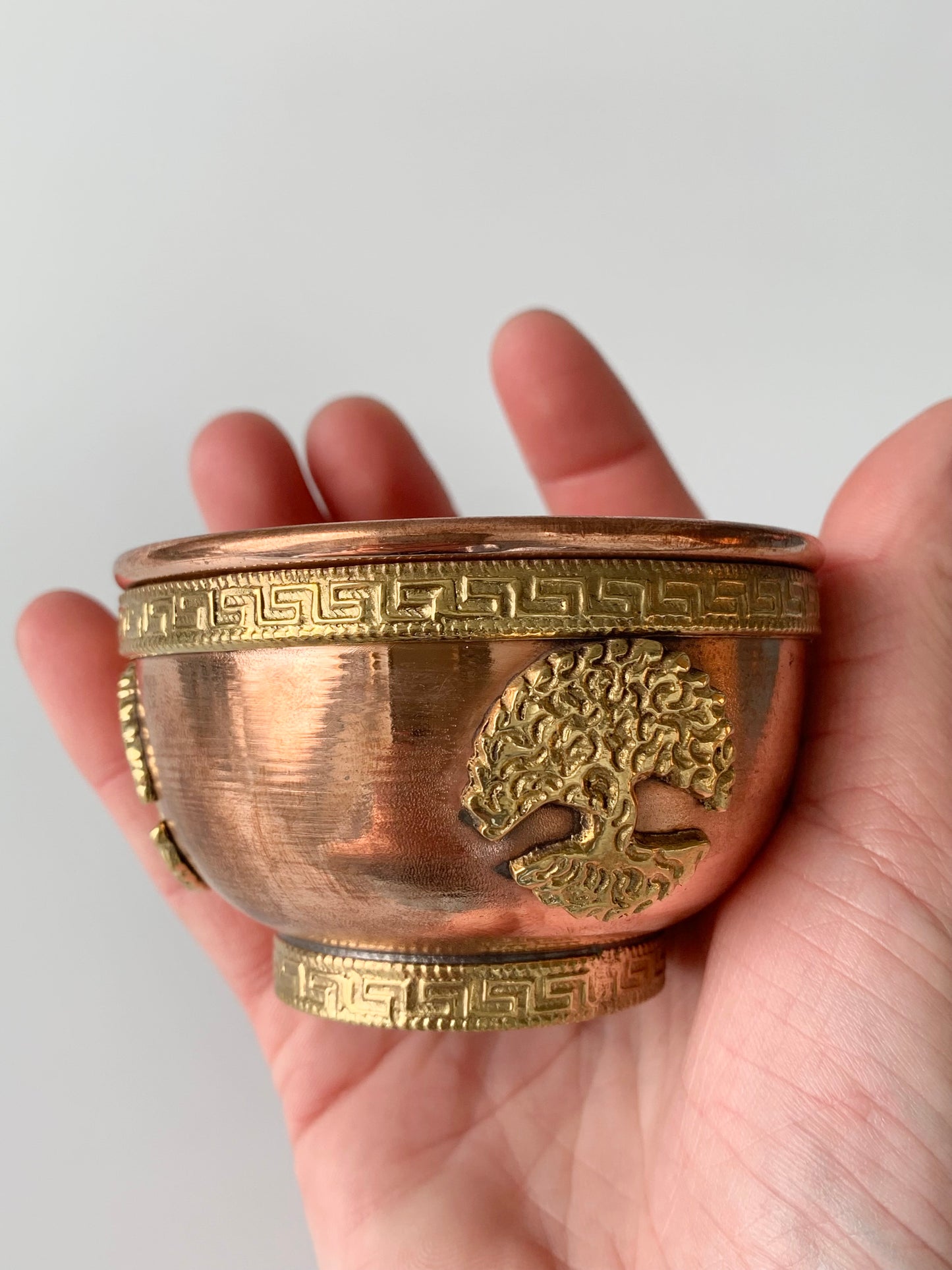 Tree of Life Decorative Copper  Bowl