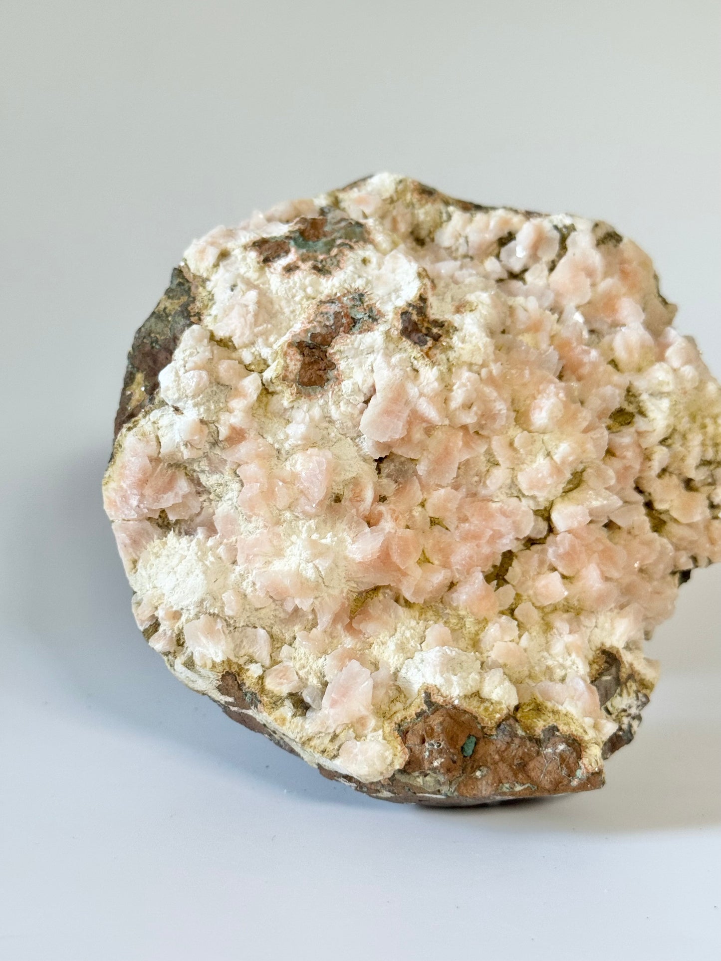 Peach Stilbite Crystal Cluster