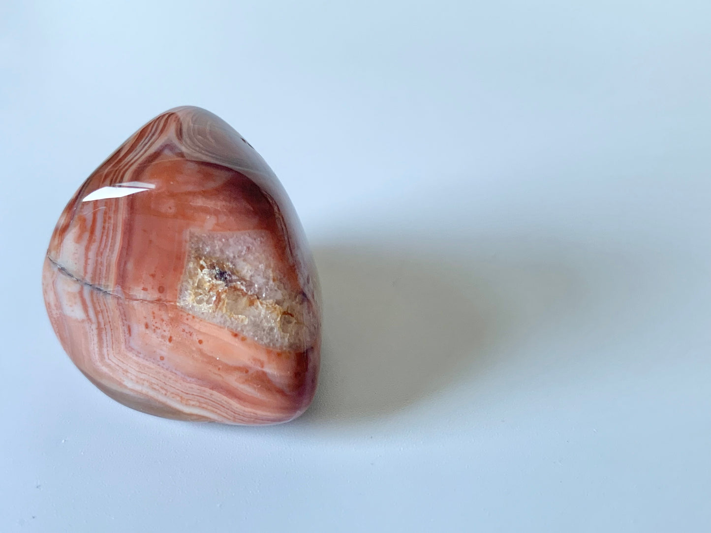 Bahia Agate, Tumble