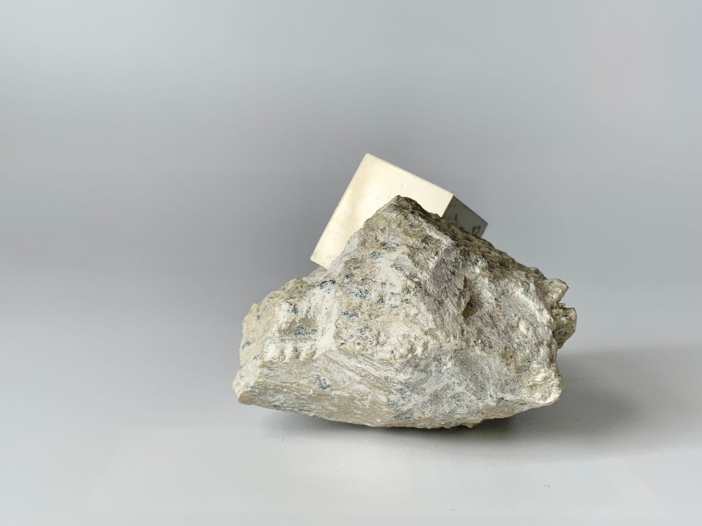 Pyrite Cube in Matrix