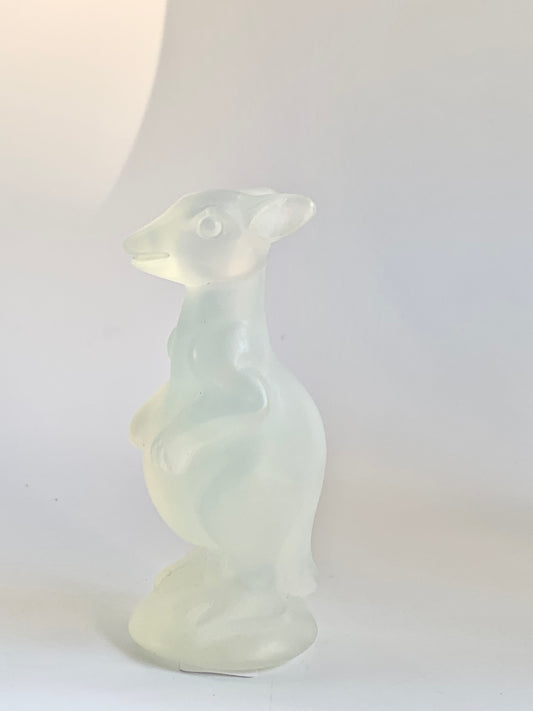 Opalite Kangaroo Carving