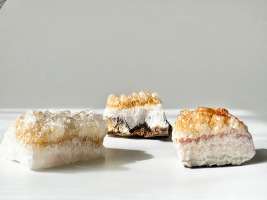 Small Citrine Clusters