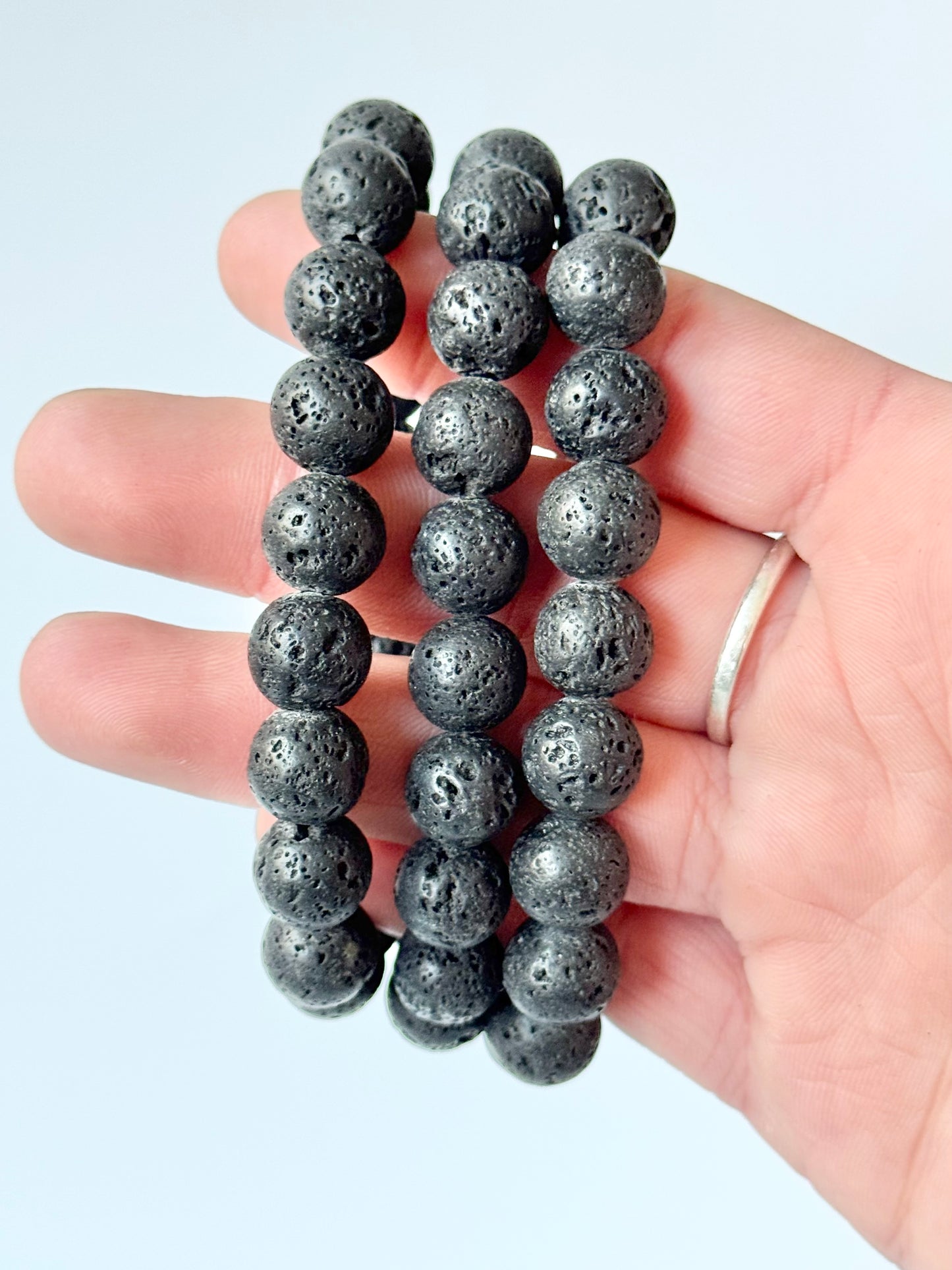 Lava Stone Bracelet