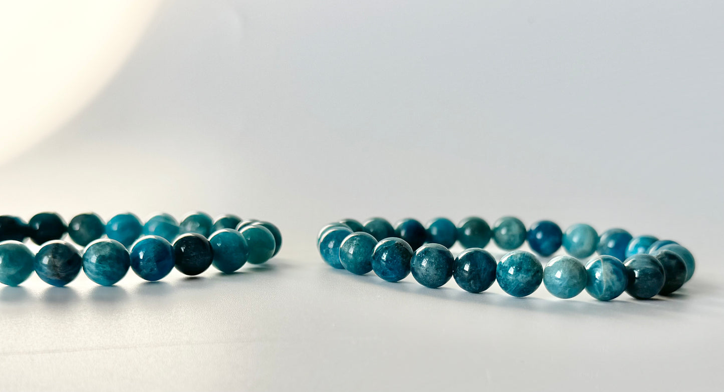 Blue Apatite Bracelet