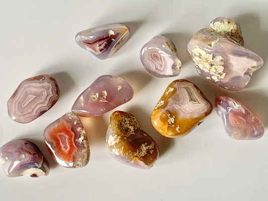 Laguna Agate, Tumble