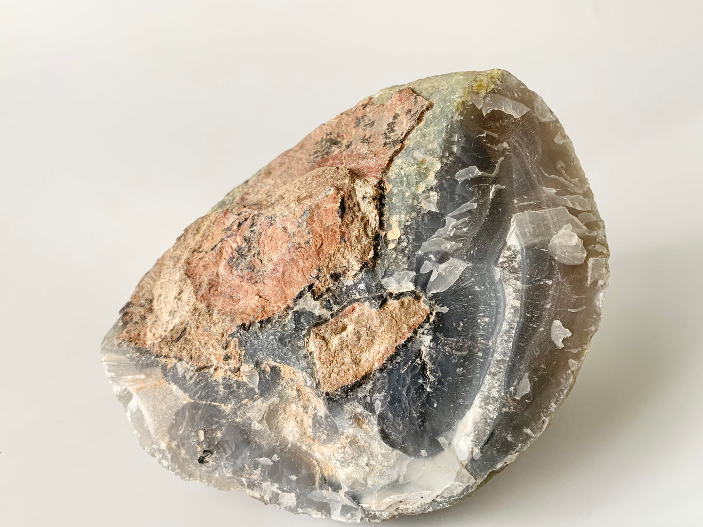 Whole Enhydro Geode/Nodule for Cracking/Cutting