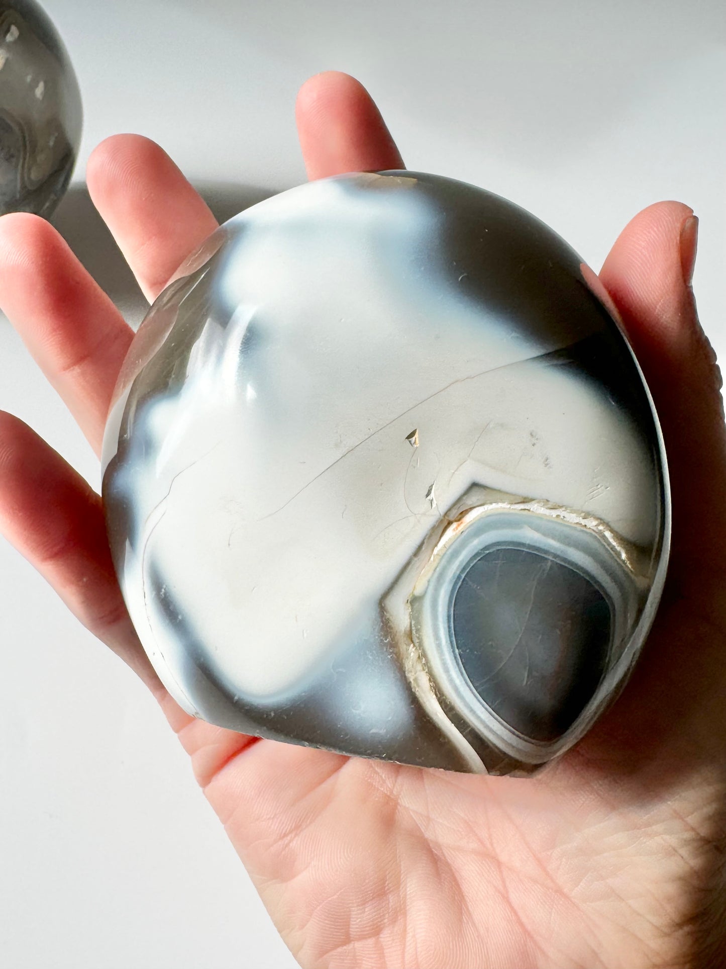 Orca Agate Freeform