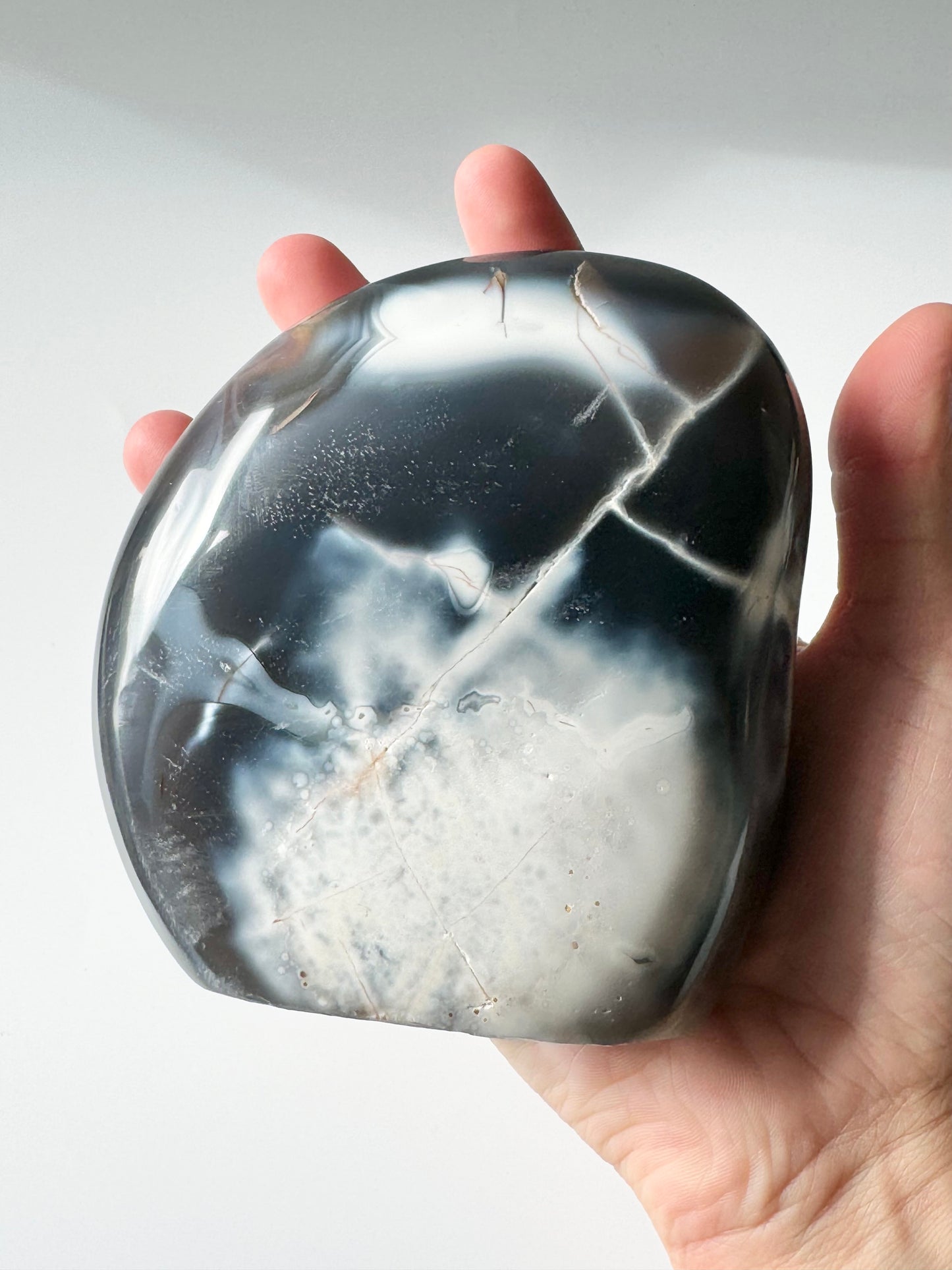Orca Agate Freeform