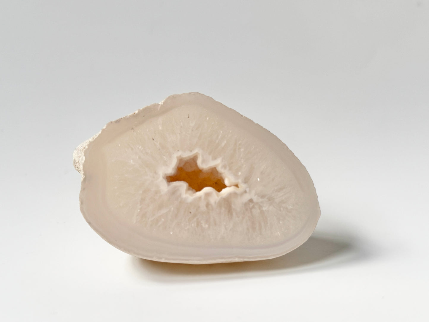 White agate nodule
