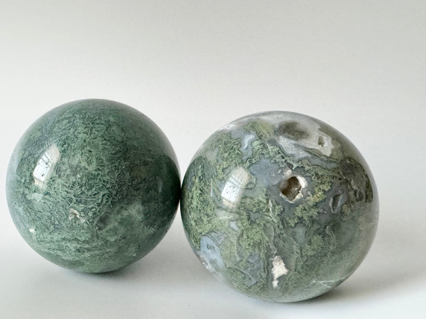 Moss Agate Sphere