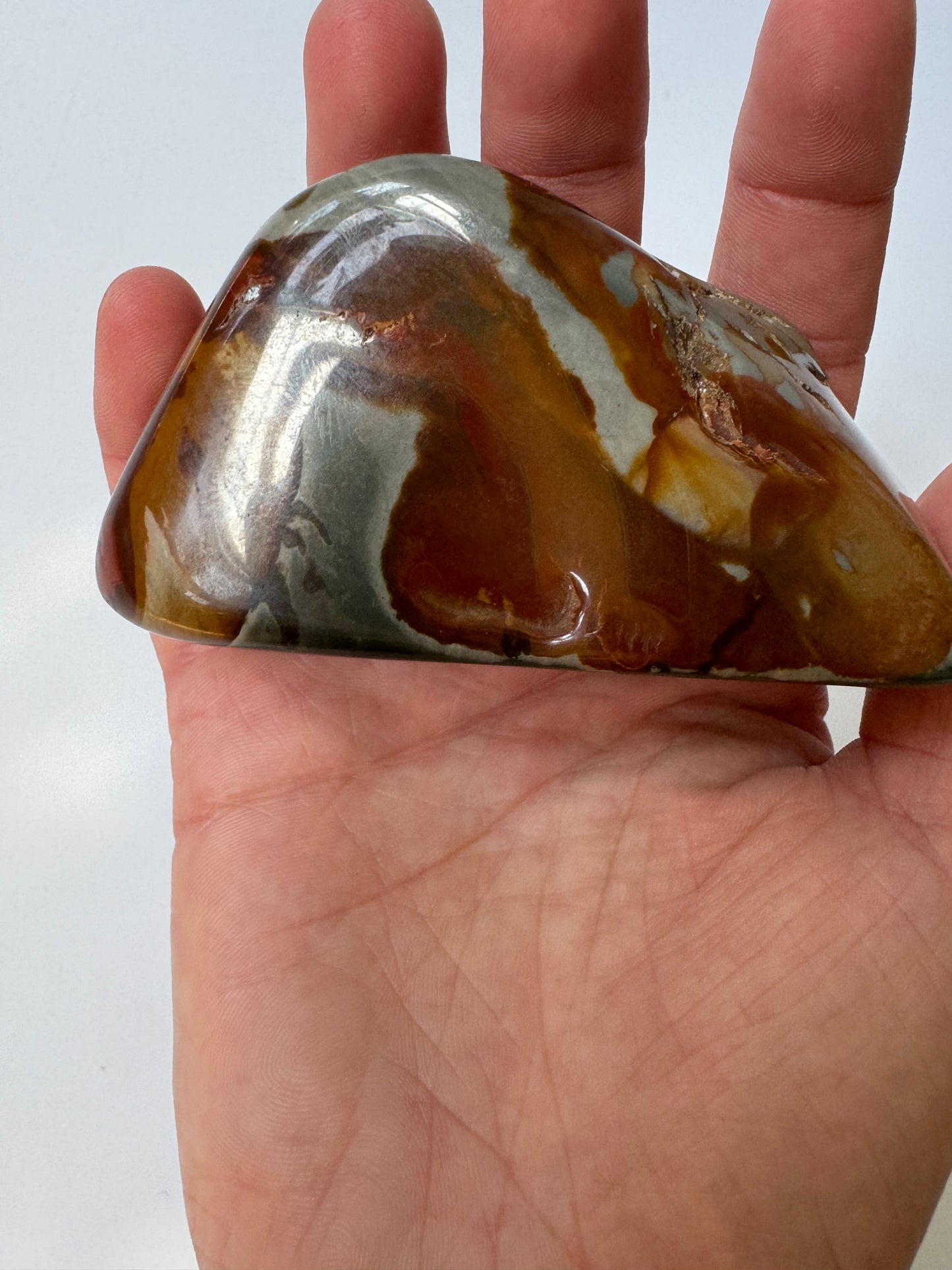 Serape Jasper Polished Free Form