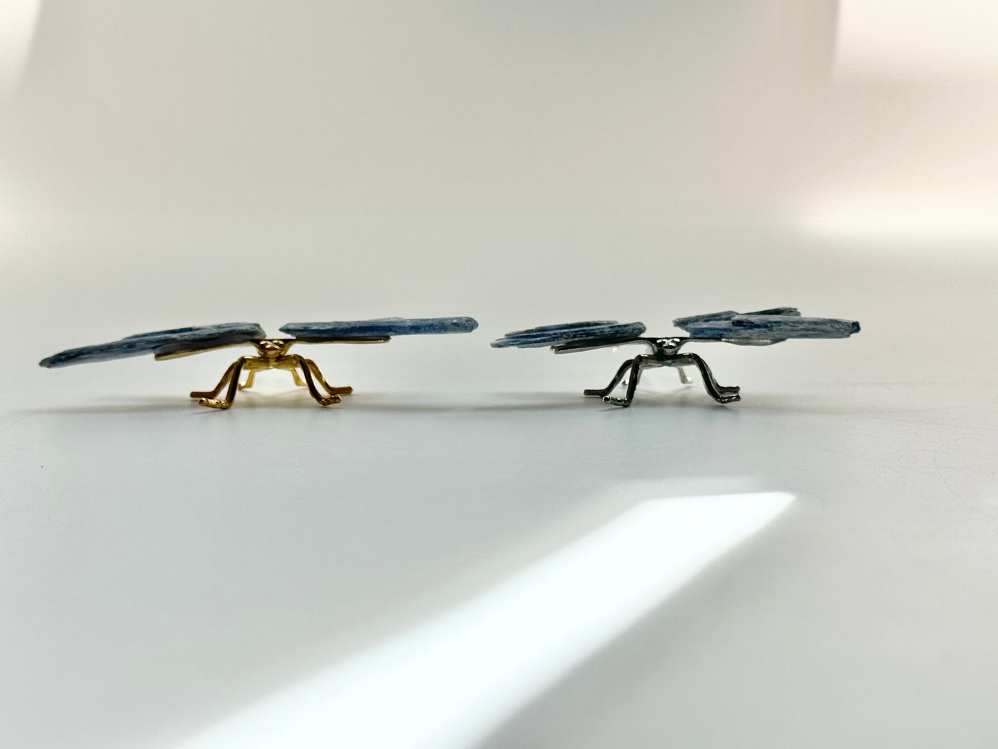 Blue Kyanite Winged Dragonfly