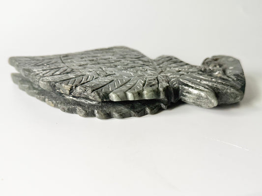 Labradorite Eagle Carving