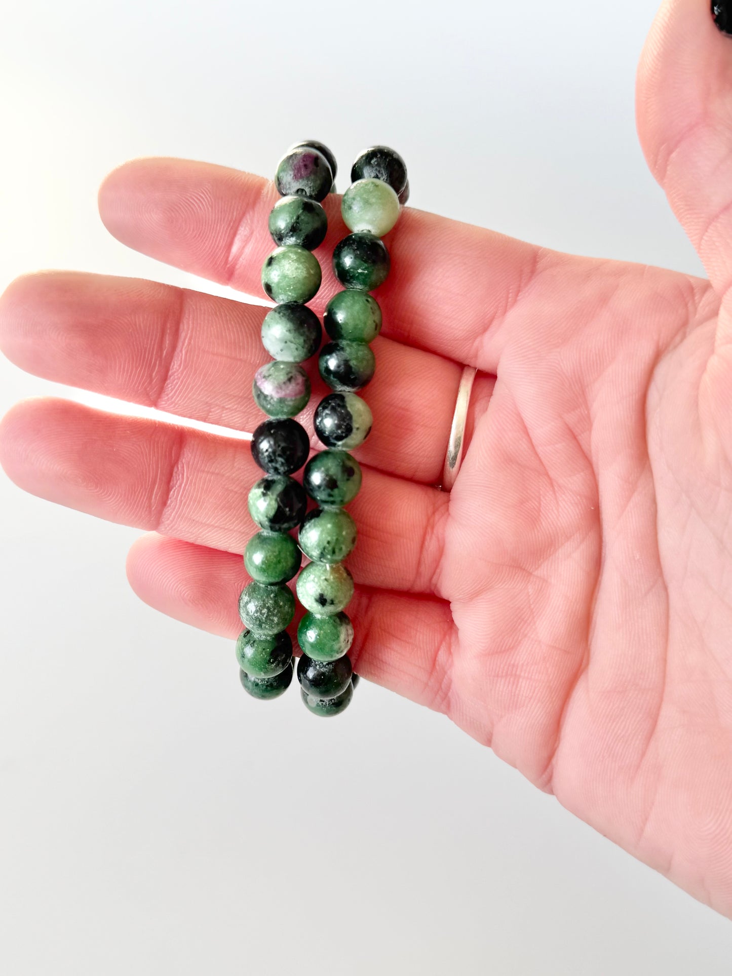 Ruby in Zoisite Bracelet