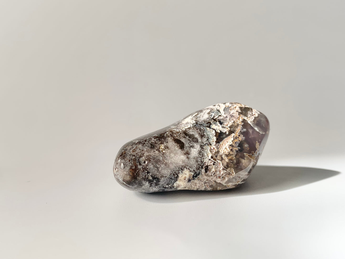 Crazy Lace Agate, tumble