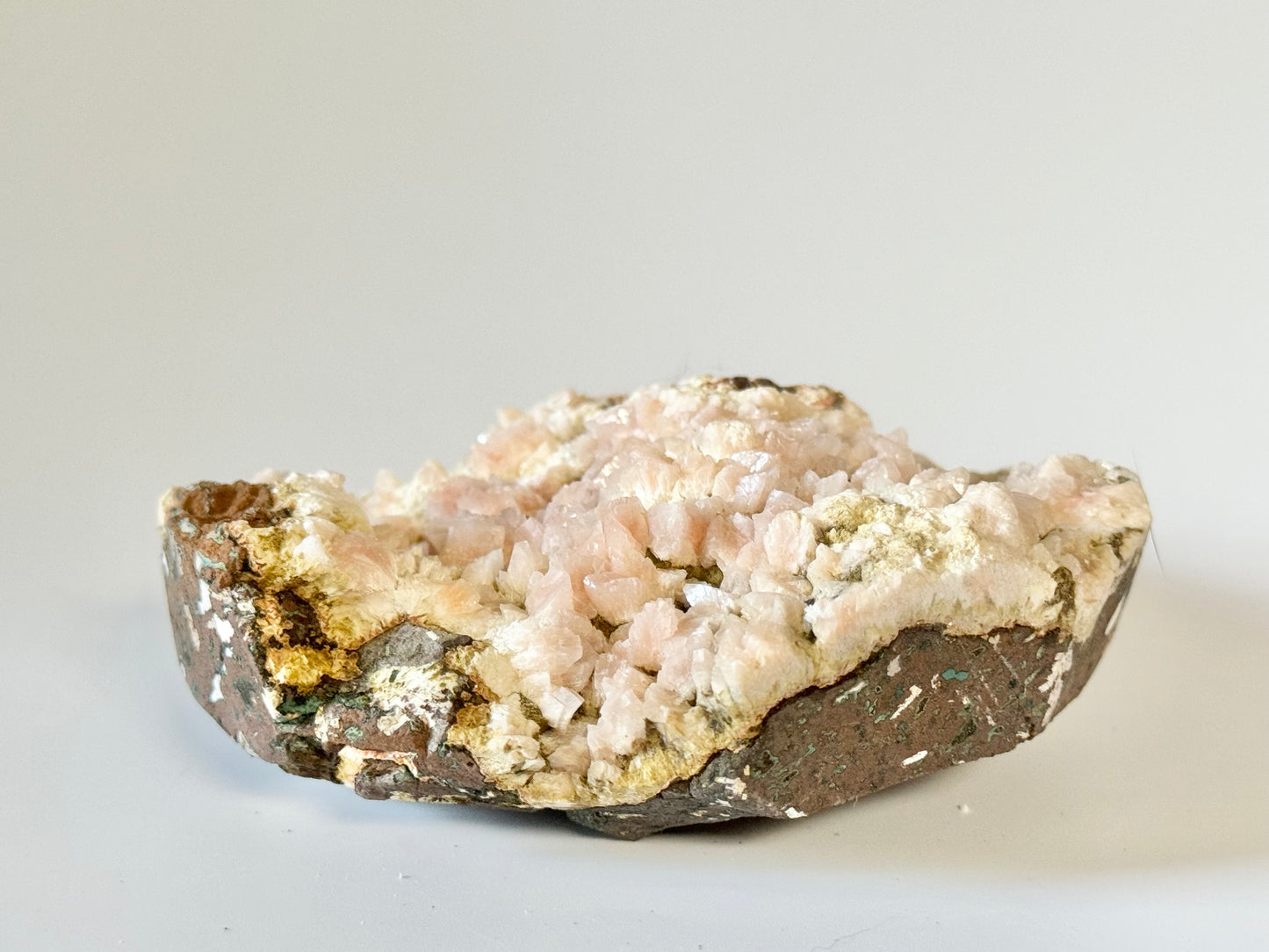 Peach Stilbite Crystal Cluster