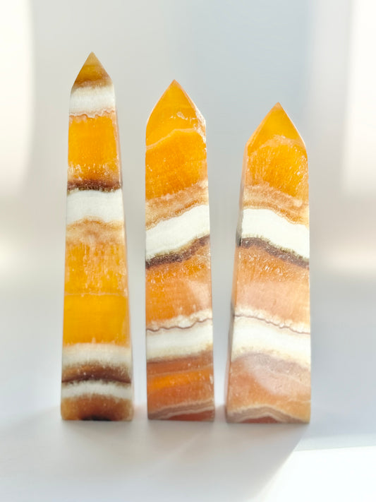 Yellow Calcite Tower