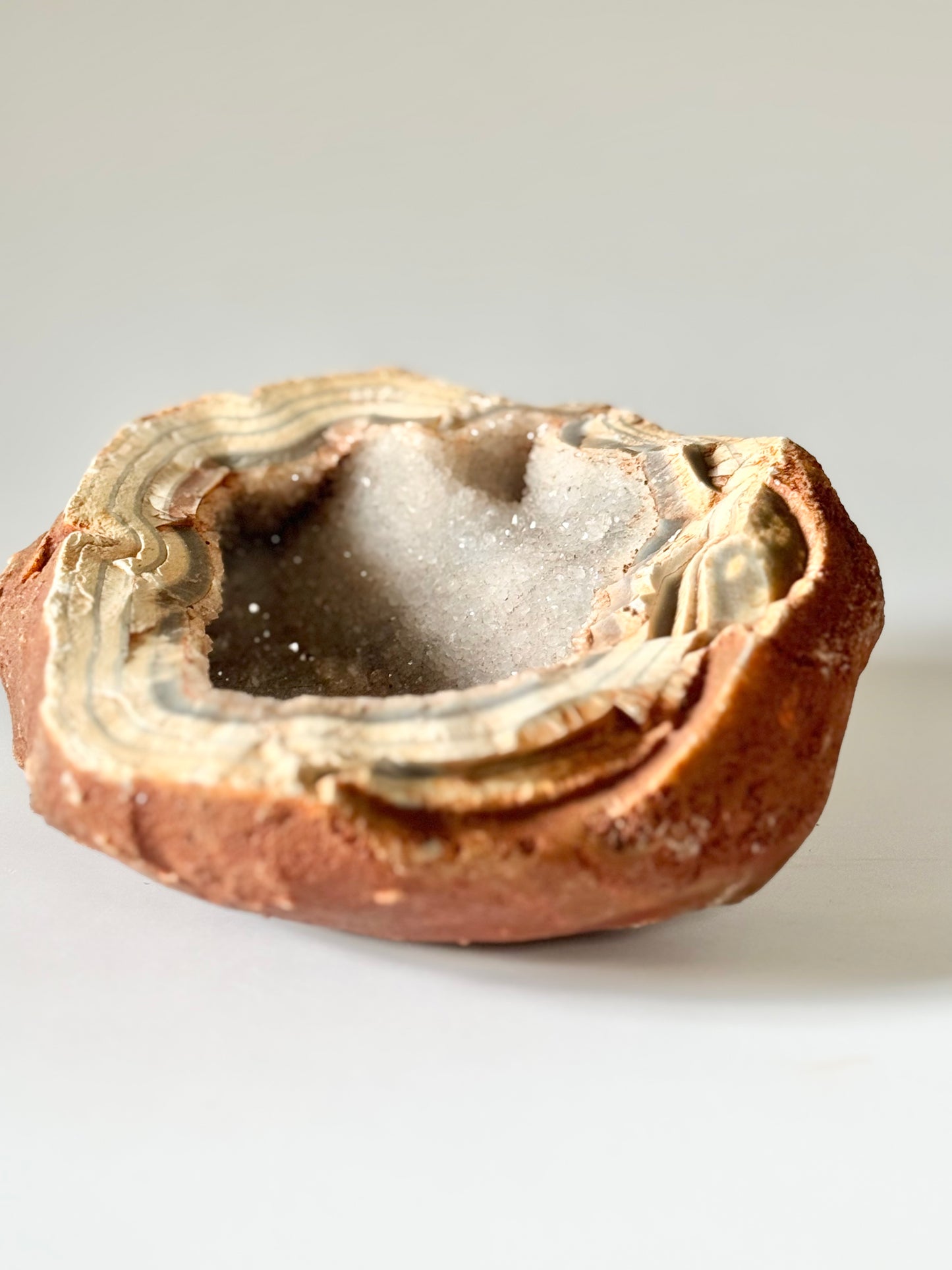 Raw Agate Geode Quartzite, Extra Large