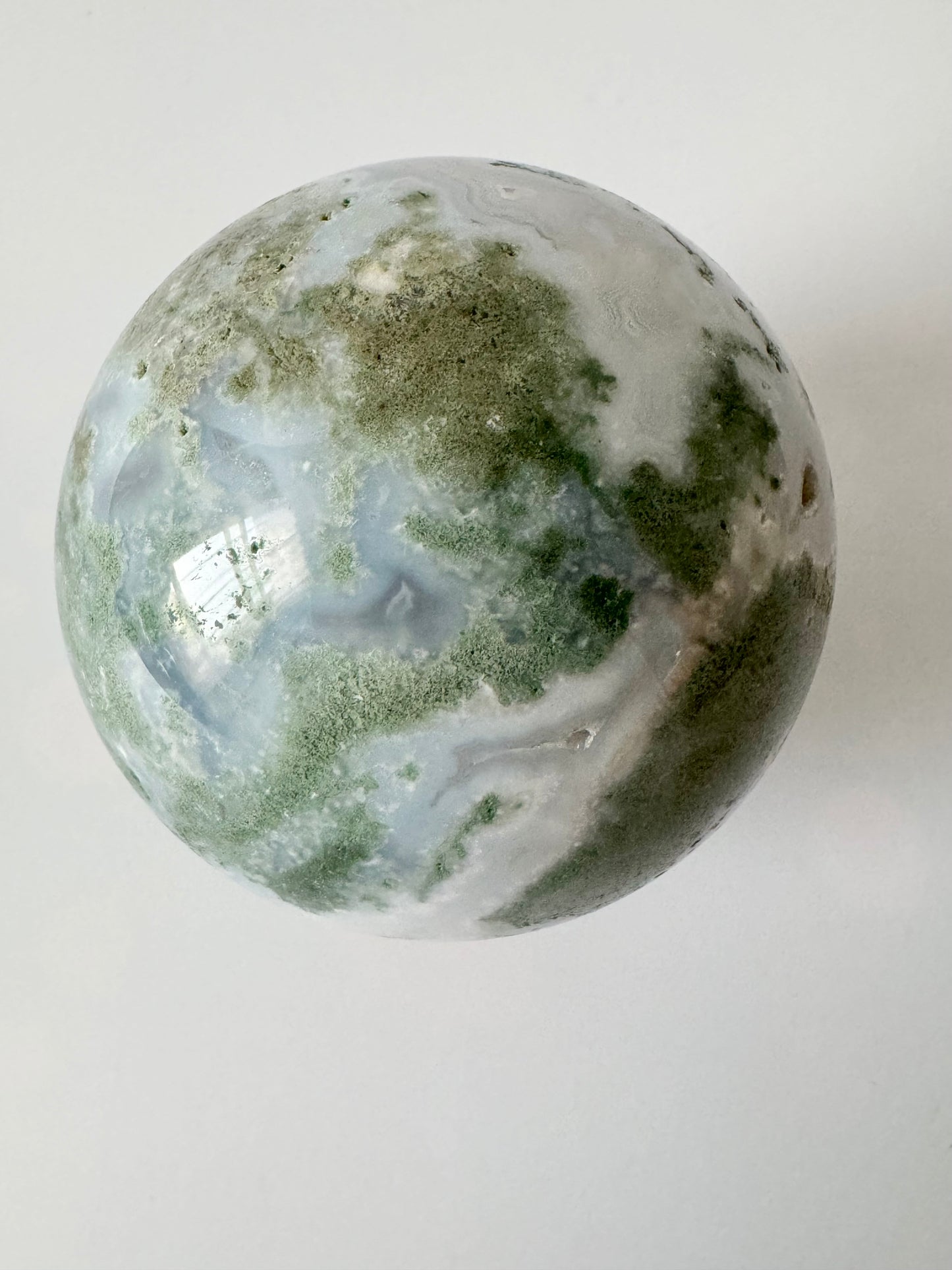 Moss Agate Sphere