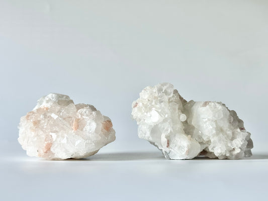 Apophyllite with Peach Stilbite