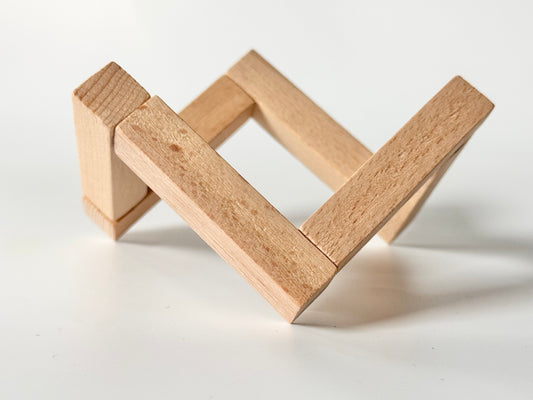Wooden Sphere Stand, holder