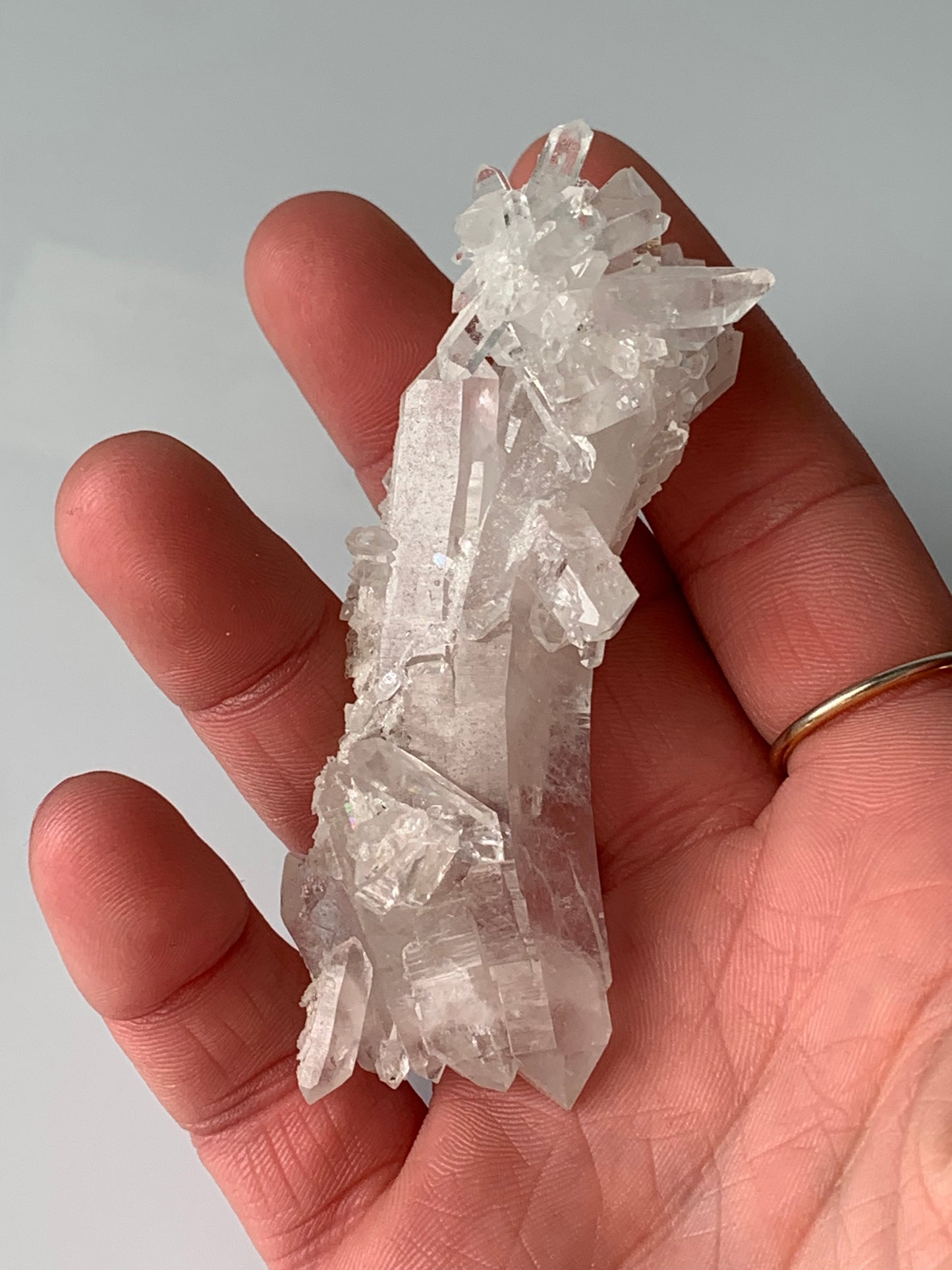 Clear Quartz Crystal Cluster