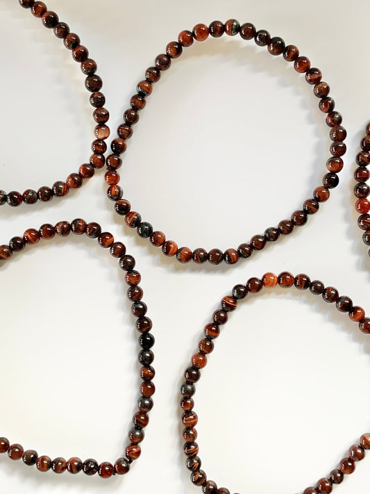 Red Tiger's Eye Bracelet