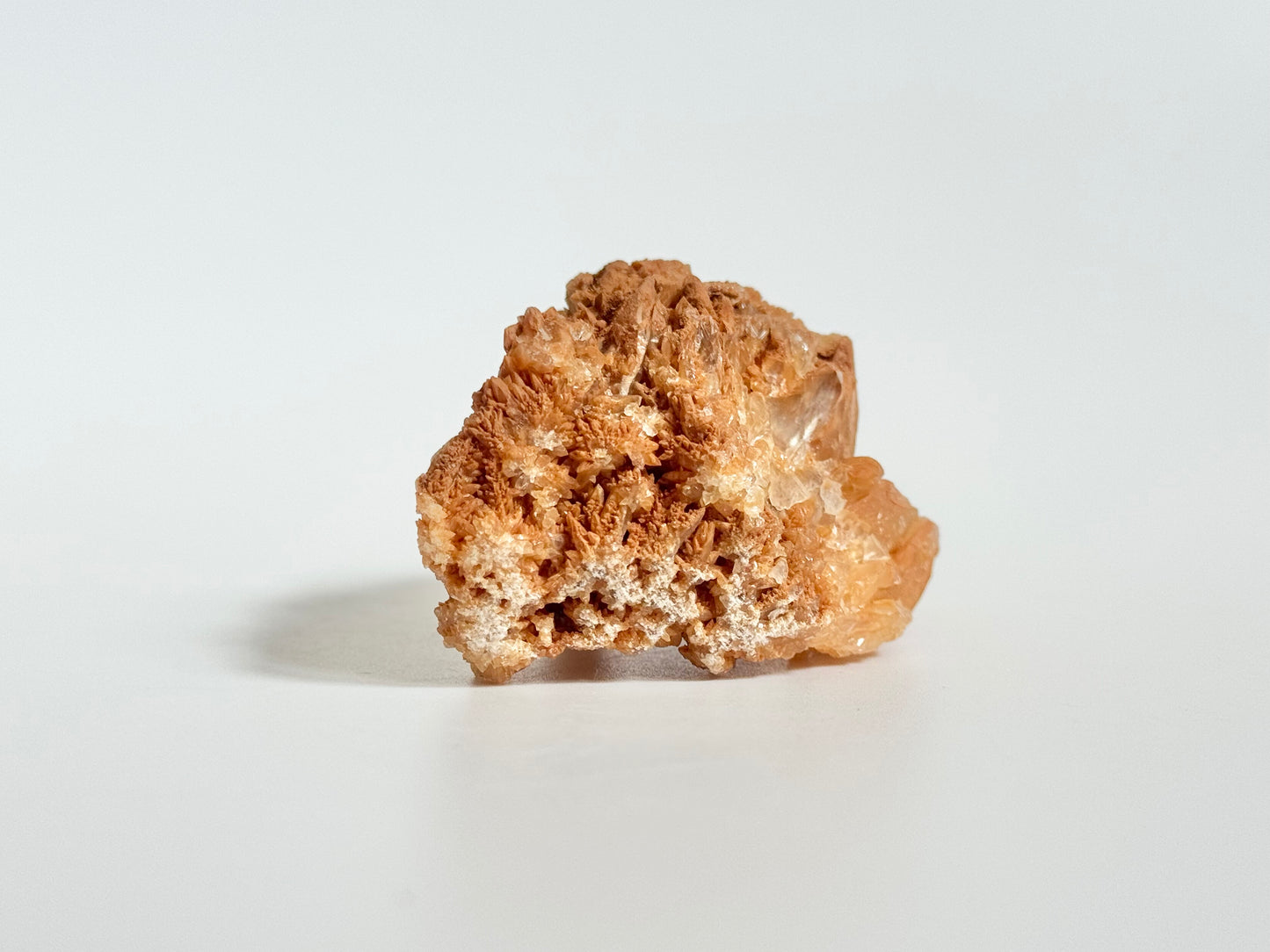 Dogtooth Calcite on Quartz