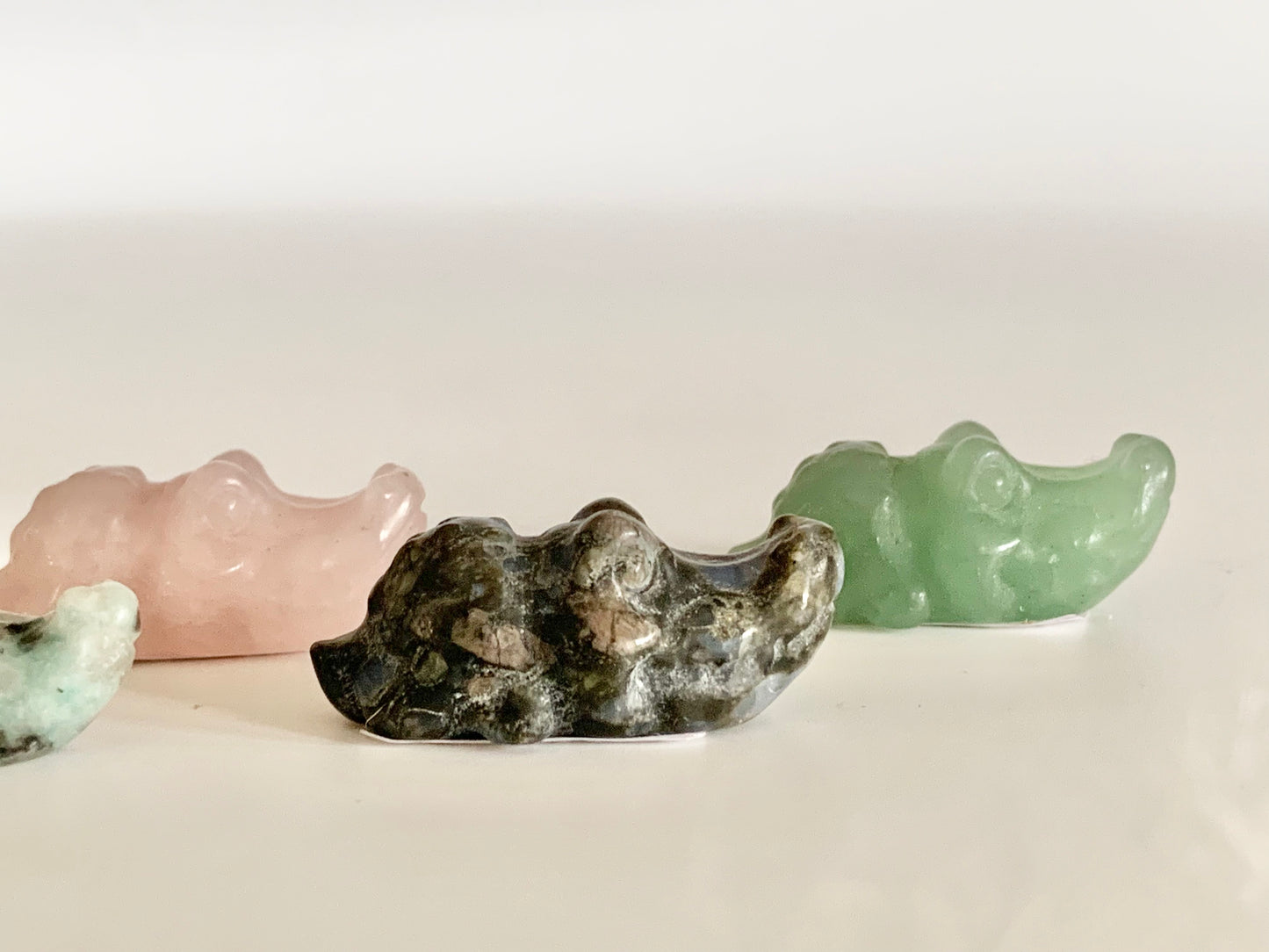Mini Crocodile Carving