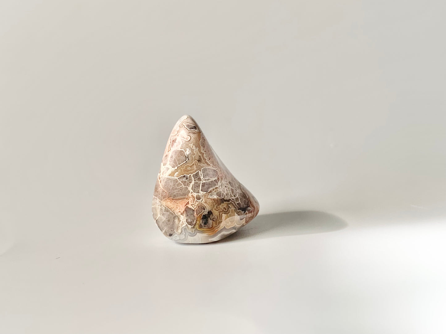 Crazy Lace Agate, tumble