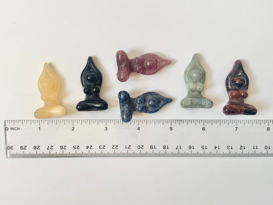 Mini Yoga Carving, Prayer Pose