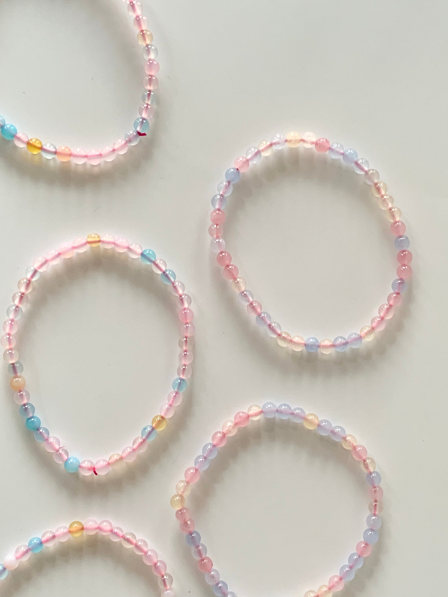 Morganite Bracelet, 4mm
