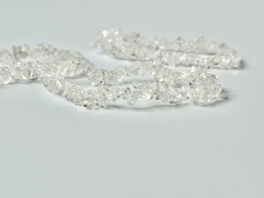 Clear Quartz Chip Bead Bracelet