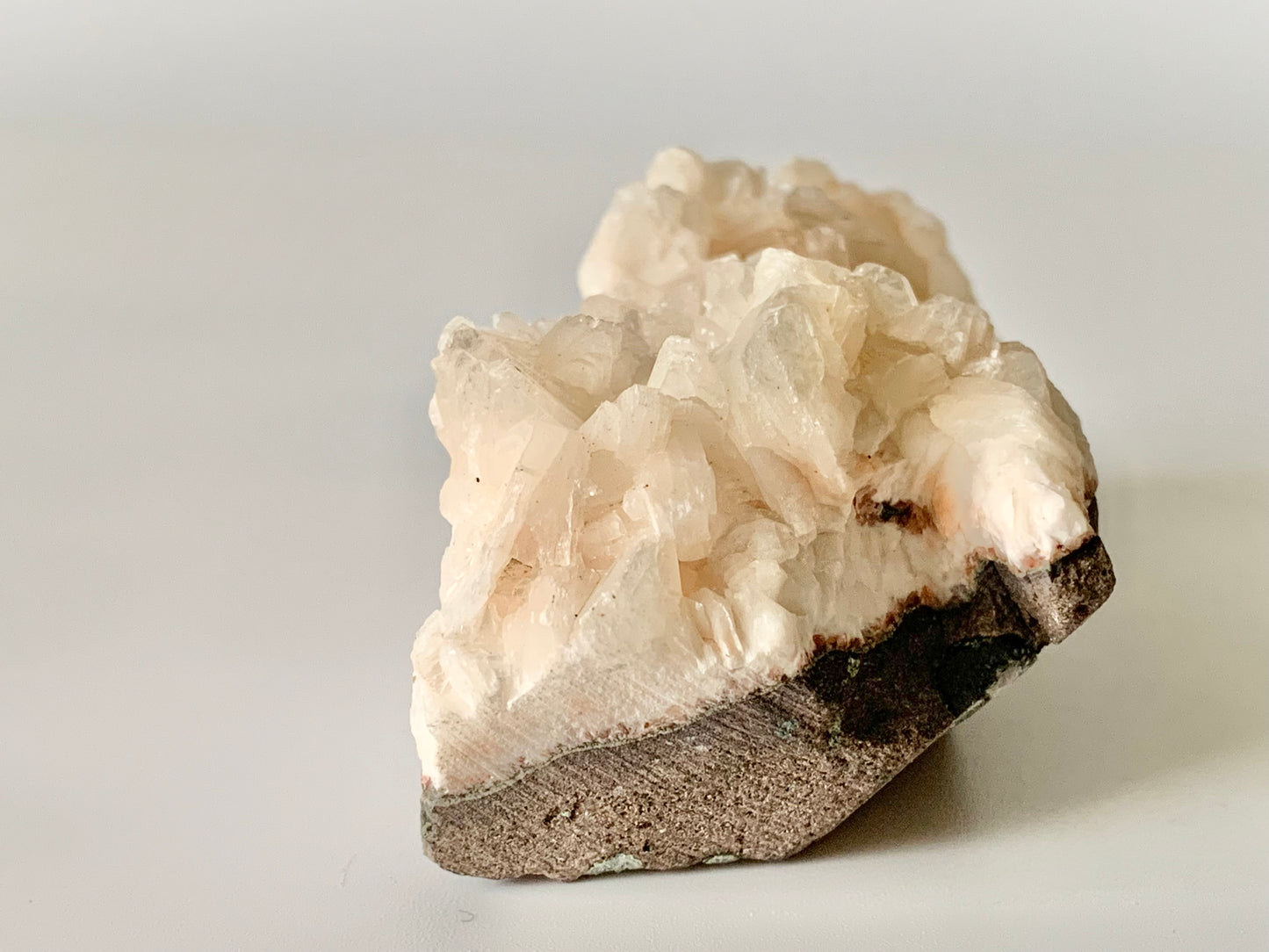 Peach Stilbite, raw