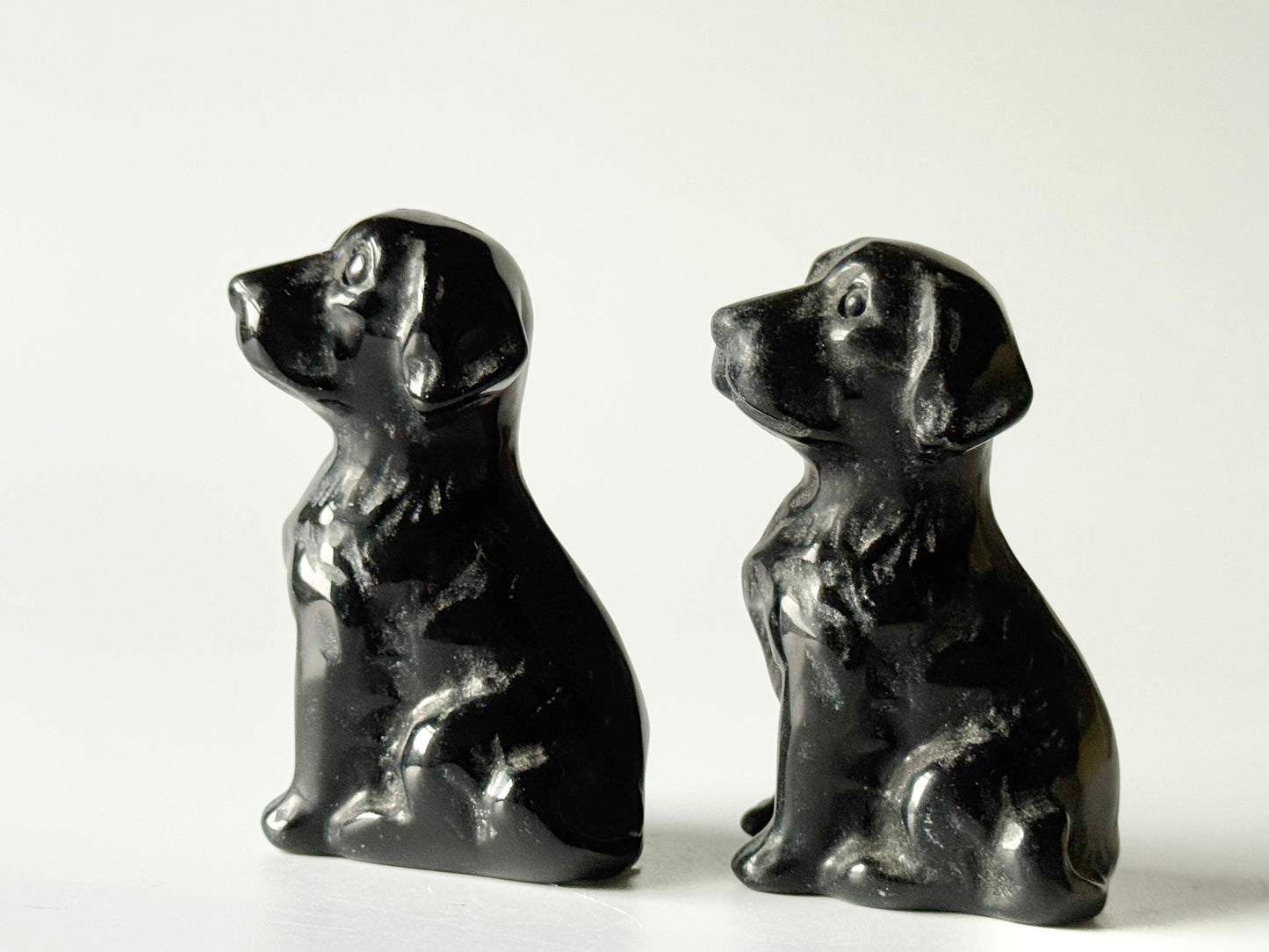 Sitting Dog Carving