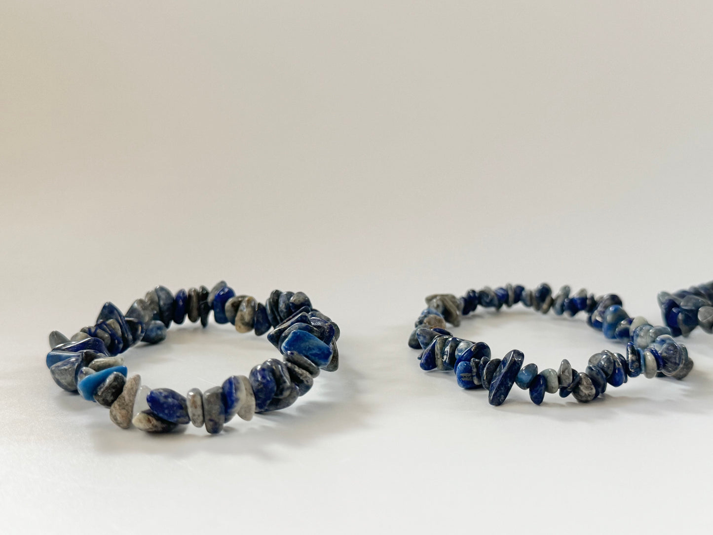 Lapis Lazuli Chip Bead Bracelet