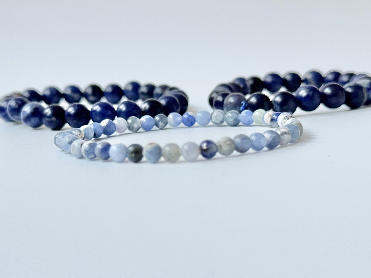 Sodalite Bead Bracelet