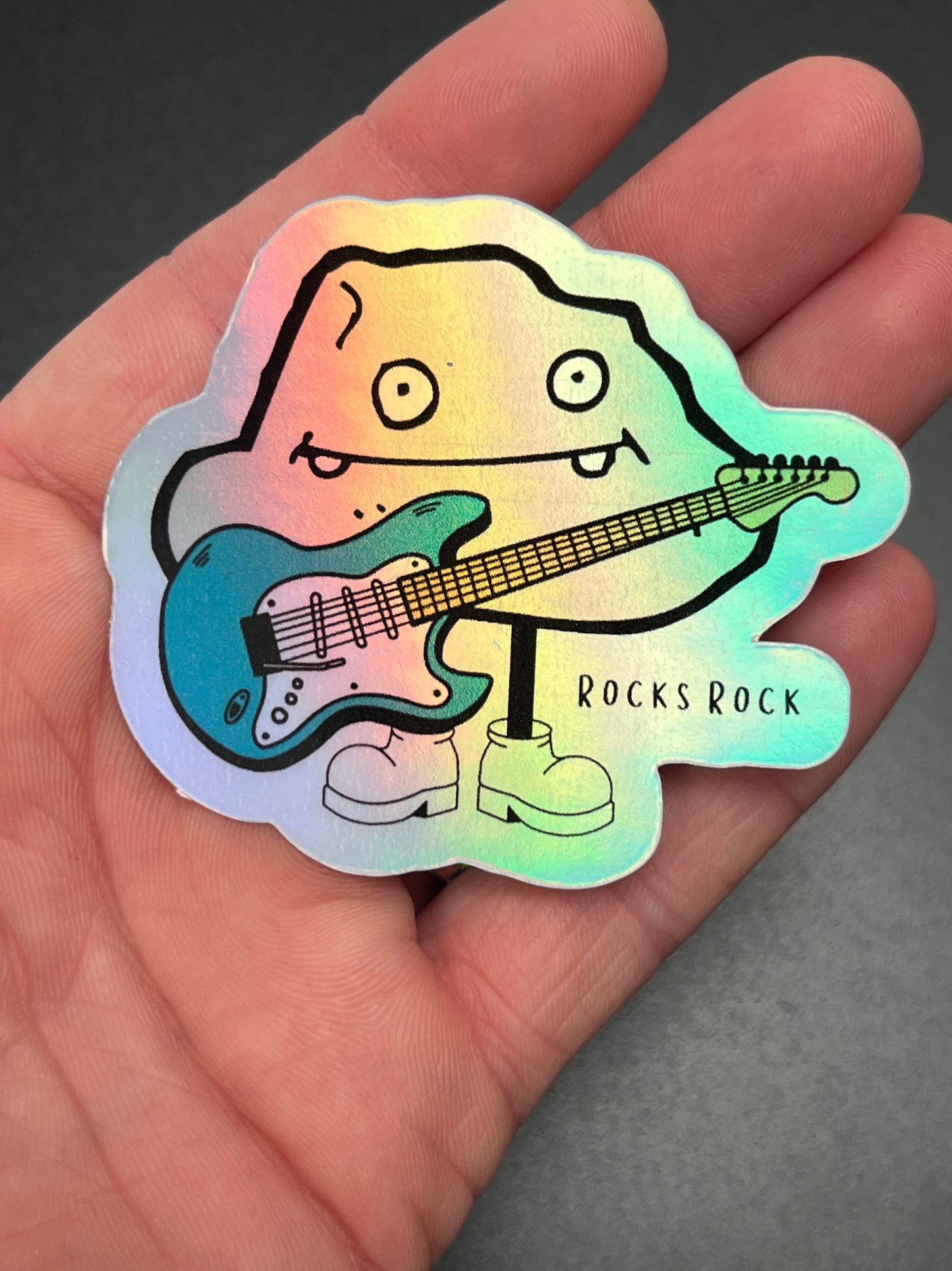 Rocks Rock Sticker
