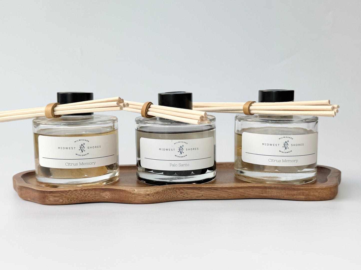 Reed Diffuser with Stones & Crystals