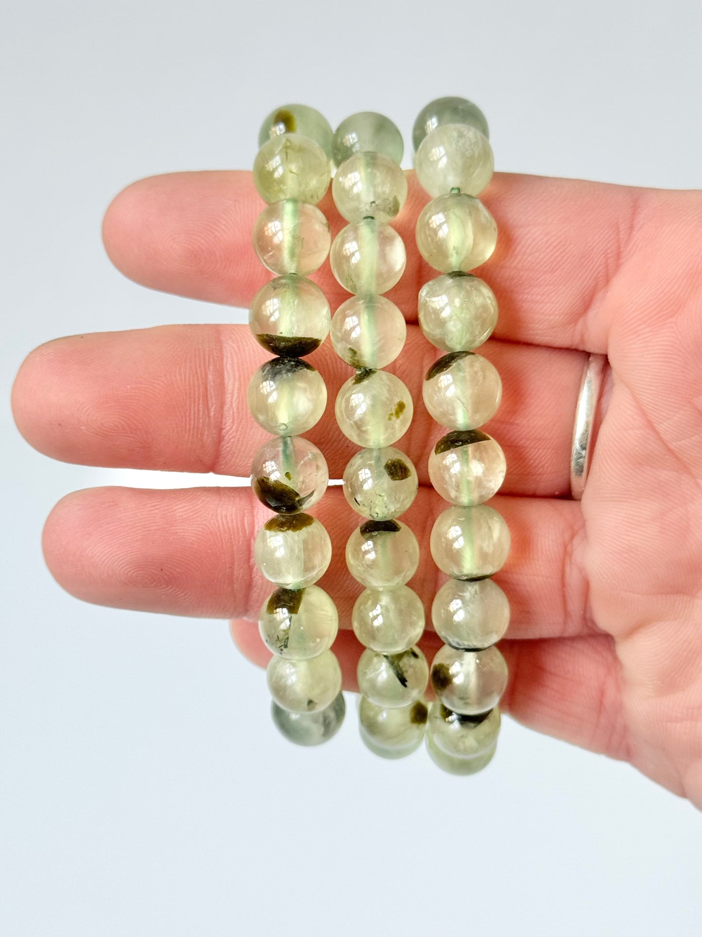 Prehnite  Bracelet